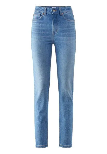 hessnatur hessnatur Jeans LINN Slim High Rise aus softem Bio-Denim, Hell-blau, – Produktbild 3 von 4