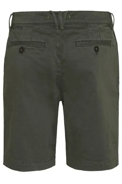 Wunderwerk Wunderwerk Kurze Herrenhosen aus Bio-Baumwolle "Mika short", Dunkelgrün (black khaki 791), – Produktbild 3 von 4