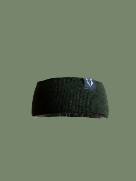VEROIKON VEROIKON Merino-Stirnband Fuchsbau, Olive, – Produktbild 1 von 1