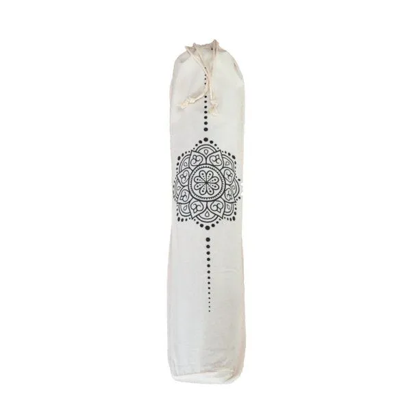 Divasya Divasya Yoga Starter-Set: Yogamatte mit Schutzhülle & 2 Blöcken, Mandala samtrot, – Produktbild 3 von 4