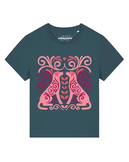 watapparel watapparel T-Shirt Frauen Hundeliebe – Produktbild 1 von 1