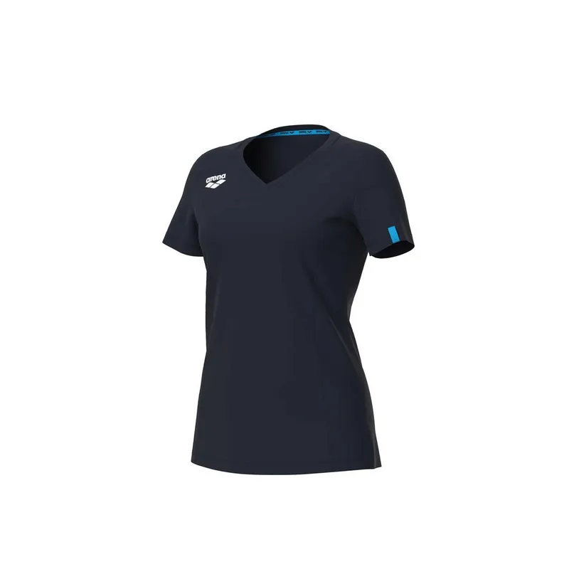 arena T-Shirt Frau Arena Team Panel, Bleu, – Produktbild 2 von 2