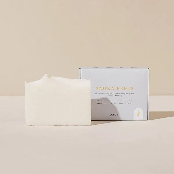 Azur Natural Bodycare Azur Natural Bodycare Sauna Feels Seife, Salzseife – Produktbild 1 von 4