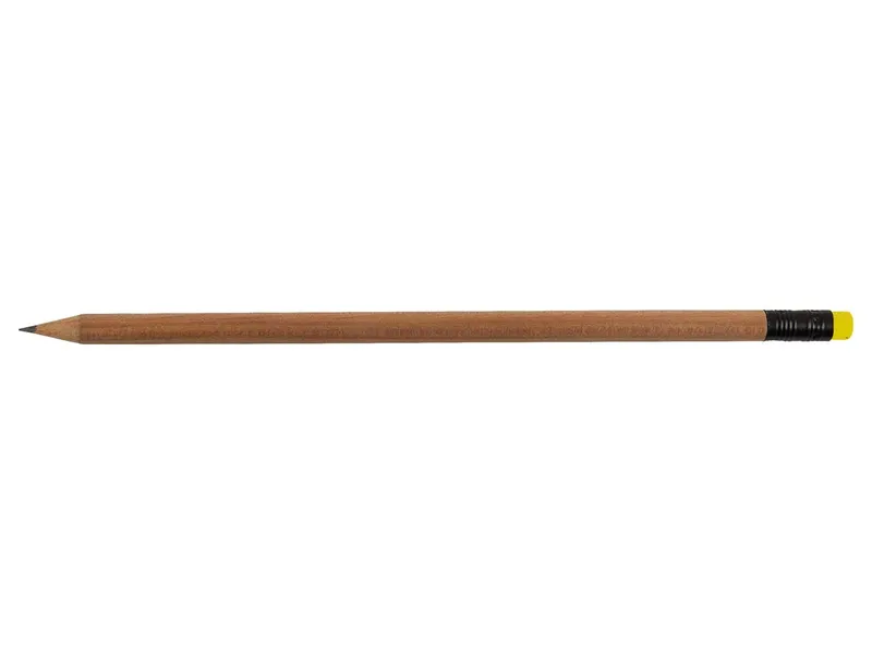 FSC-zertifizierter Bleistift 'Lightside' natur/gelb – Produktbild 1 von 1
