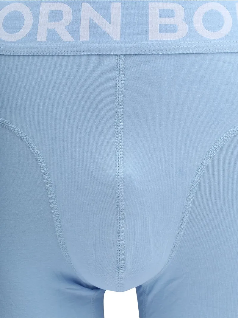 Bjorn Borg Bjorn Borg Björn Borg Boxershorts 3er-Pack Blau, Hellblau, – Produktbild 1 von 5