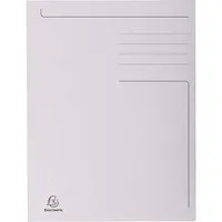 Exacompta 50 Exacompta Aktenmappen "Forever", 3 Klappen, 280 g/m², 245x350 mm für Format Folio, grau – Produktbild 1 von 1