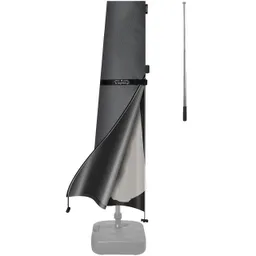 Casaria® Casaria Kingsleeve Abdeckung Sonnenschirm Anthrazit Ø330cm – Produktbild 1 von 1