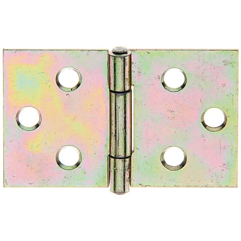 Alberts ALBERTS Scharnier, galv. gelb verzinkt, LxB 30x47 mm – Produktbild 1 von 1