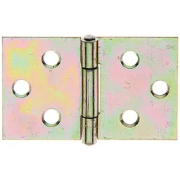 Alberts ALBERTS Scharnier, galv. gelb verzinkt, LxB 30x47 mm – Produktbild 1 von 1