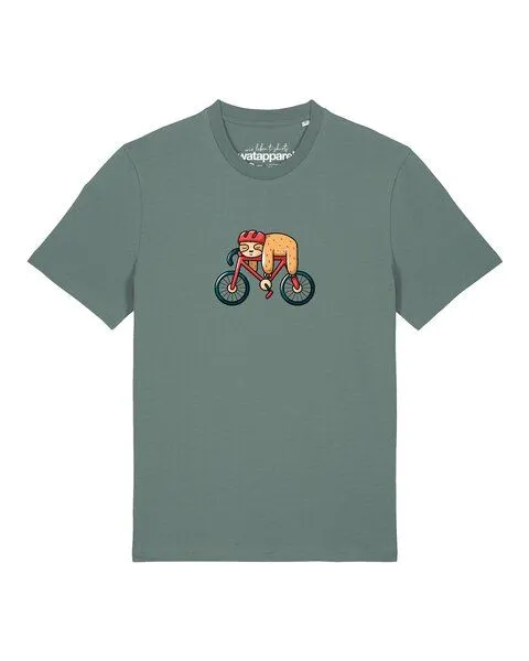 watapparel watapparel T-Shirt Unisex Sloth, Green bay, – Produktbild 1 von 2