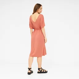 WiDDA Widda Damen vegan Kleid Anna Apricot – Produktbild 1 von 1