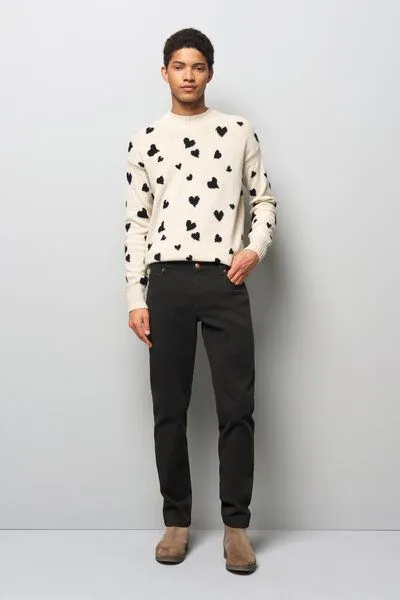 M 5 BY MEYER M 5 BY MEYER COTTON-TWILL CHINO, Grau (anthrazit), – Produktbild 1 von 4