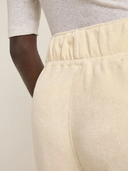 LANIUS LANIUS Hose mit weitem Bein (GOTS), Creme, – Produktbild 4 von 4