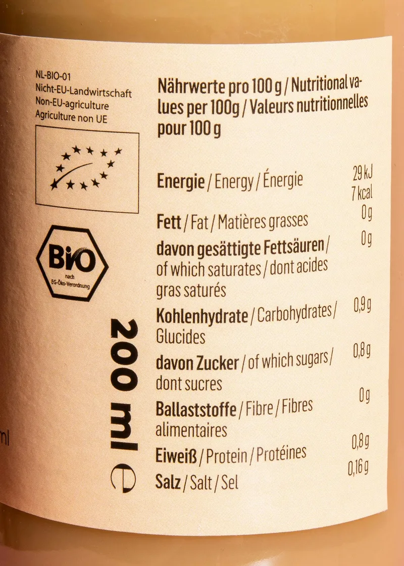 KoRo Bio Ingwershot 200 ml – Produktbild 4 von 5