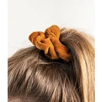 obumi obumi SCRUNCHIE SAMT - BIO BAUMWOLLE, Rost, – Produktbild 1 von 1