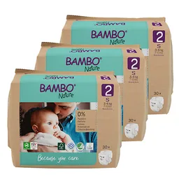 Bambo Nature Bambo Nature Windeln Größe 2 Sparpackung (90 Stück) – Produktbild 1 von 1