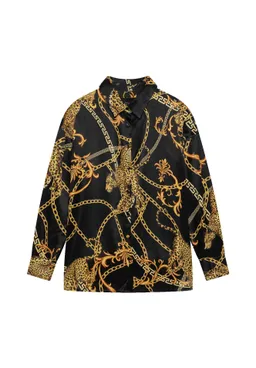 Lovjoi LOVJOI Damen vegan Bluse Alaiya Jaguar Barock Schwarz – Produktbild 1 von 1