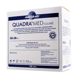Quadra Quadra Med square Antiseptische Wundauflage – Produktbild 1 von 1