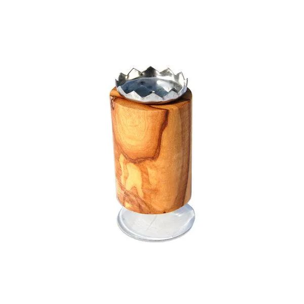 Olivenholz erleben Olivenholz erleben Magnetseifenhalter PISA mit Plättchen aus Olivenholz – Produktbild 3 von 4
