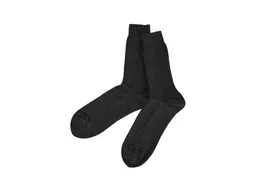 grödo Damen und Herren Socken Bio-Baumwolle Bio-Schurwolle Feinripp schwarz Gr.41-42 – Produktbild 1 von 1