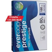 Clairefontaine 240 x 500 Blatt Clairefontaine Recycling-Kopierpapier "Evercopy Prestige" DIN A4, 80 g/m² – Produktbild 1 von 1