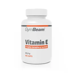 GymBeam GymBeam Vitamin E (D-Alpha-Tocopherylacetat) 90 Kapseln – Produktbild 1 von 1