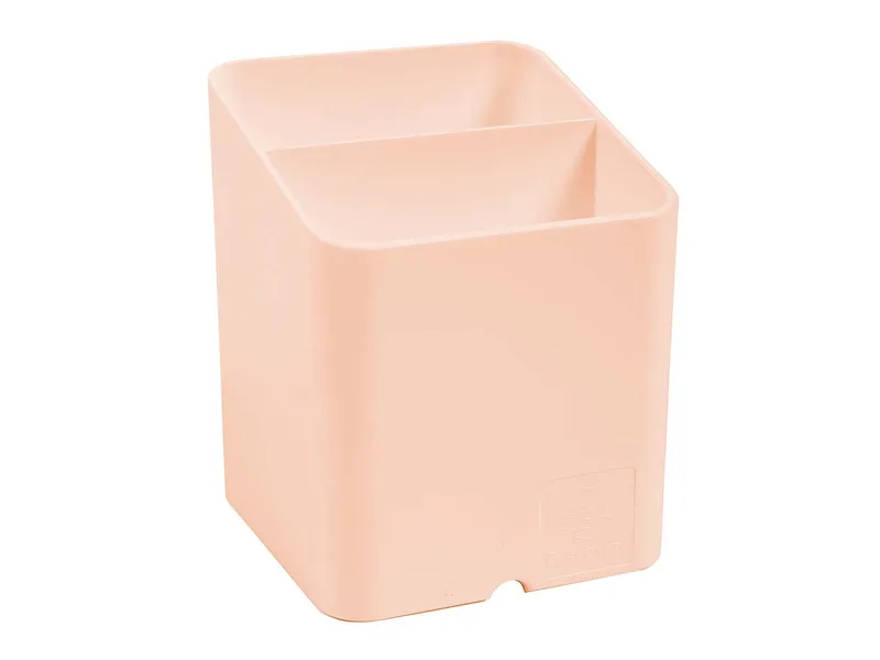 Exacompta 10 Exacompta Stifteköcher Pen Cube "Aquarel", 2 Fächer, korallenrot – Produktbild 1 von 1
