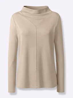 heine Stehkragenshirt sand – Produktbild 1 von 1