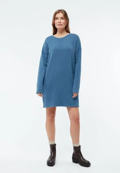 Givn Berlin Givn Berlin Kleid GBJOSEFFA relaxed Fit aus recycelter Baumwolle, Distant blue, – Produktbild 1 von 4