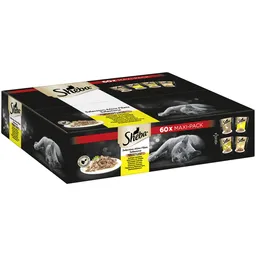 Sheba Sheba Portionsbeutel Multipack Selection Mini Filets in Sauce Geflügel Variation 60 x 85g – Produktbild 1 von 1