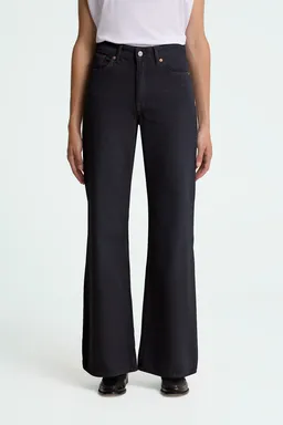 Kings Of Indigo Kings of Indigo Damen vegan Jeans Flare Jane Holo Washed Schwarz – Produktbild 1 von 1