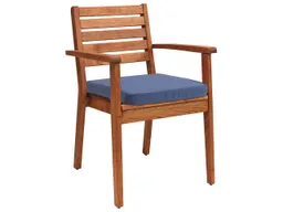 Rondo Auflage für Gartensessel 'Cavo' 47 x 46,5 x 6 cm, Bezug aus Polyester, blau – Produktbild 1 von 1