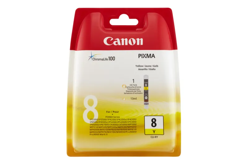 Canon Canon Tintenpatrone CLI-8Y gelb – Produktbild 1 von 4