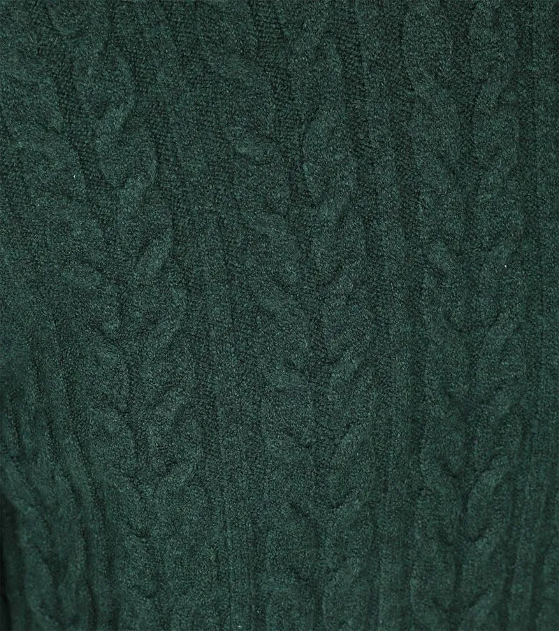 Lyle and Scott Lyle & Scott Cable Pullover Dunkelgrün - Größe XL, Dunkelgrün, – Produktbild 3 von 4