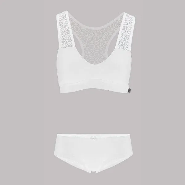 Frija Omina Frija Omina Set Bio-Hipster & Bustier Jondel, Weiß, – Produktbild 2 von 3