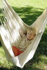 MacaMex MacaMex Hängestuhl, Stillstuhl aus BIO Baumwolle Cayo Grande Organic Cotton, Natural, – Produktbild 3 von 3