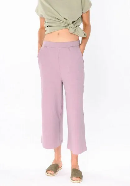 THOKKTHOKK ThokkThokk Damen Culotte aus Biobaumwolle, Dark mauve (lila), – Produktbild 5 von 5