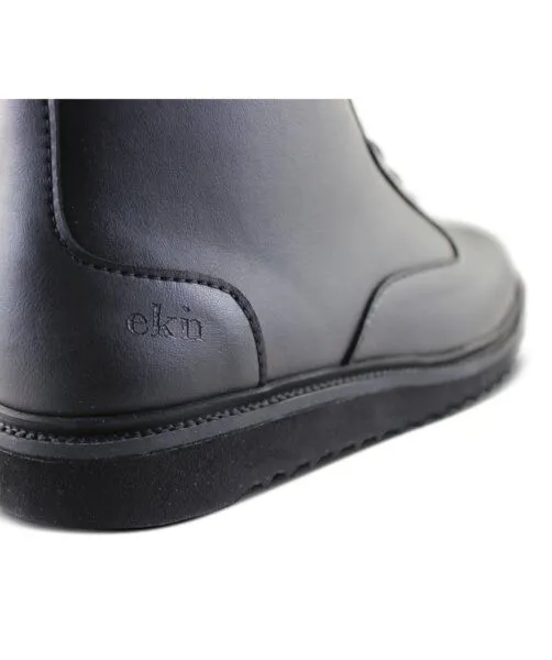 ekn footwear ekn footwear Boot Desert High Ripple - Vegan Leather, Schwarz/schwarz, – Produktbild 4 von 4