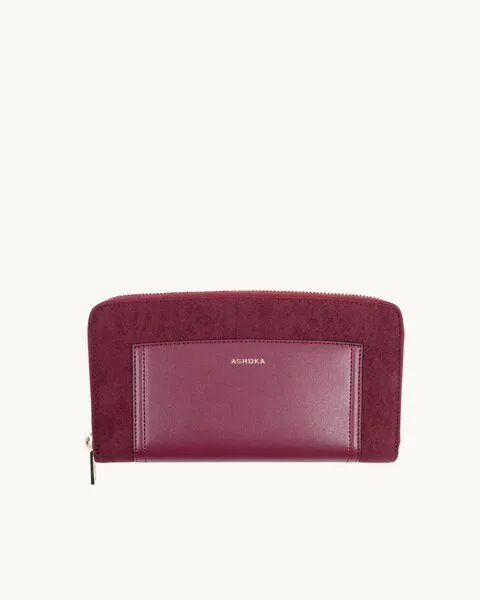Ashoka Paris Ashoka Paris Companion Wallet Oxymore Uppeal Bordeaux – Produktbild 4 von 5