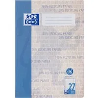 OXFORD OXFORD Recycling-Schulheft A4, 16 Blatt, Lineatur 27 (lin. m. Rand links + rechts), 90g/m² – Produktbild 1 von 1