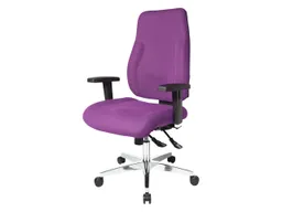 Topstar Topstar Bürodrehstuhl "P91" mit  Armlehnen lila – Produktbild 1 von 1