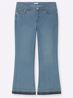 sheego Bootcut-Jeans blue-bleached – Produktbild 1 von 1