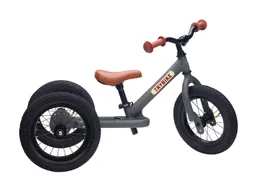 Trybike Trybike 2-in-1 Laufrad mit Stahlrahmen Grey Matt – Produktbild 1 von 1
