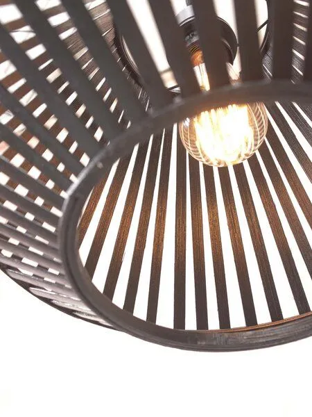 GOOD&MOJO GOOD&MOJO Stehlampe Merapi S diamond, Schwarz, – Produktbild 3 von 4