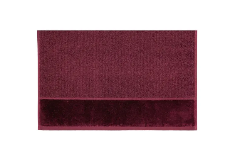 VOSSEN VOSSEN Handtücher Pure Frottier, 100% Baumwolle (1-St), Lila, – Produktbild 3 von 4