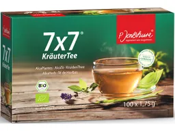 P. Jentschura P. Jentschura 7x7 KräuterTee Beutel 175 g – Produktbild 1 von 1