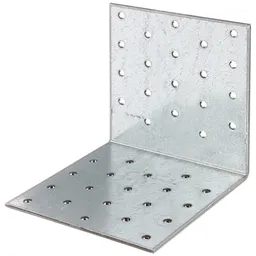 Alberts ALBERTS Lochplattenwinkel, sendzimirverzinkt, TxHxB 100x100x100 mm – Produktbild 1 von 1