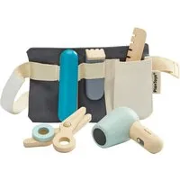 PlanToys PlanToys Kinder Friseur Set mit Zubehör aus Kautschukholz Maße 12,5 x 23 cm – Produktbild 1 von 1