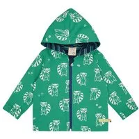 loud proud loud + proud Babys & Kinder Wasserabweisende Jacke mit Druck, GOTS-zertifiziert, Plant(grün), – Produktbild 1 von 1