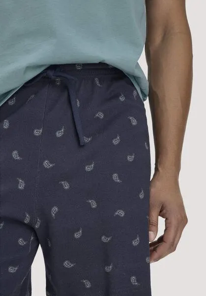 hessnatur hessnatur Schlafshorts PURE COTTON aus reiner Bio-Baumwolle, Graphitblau, – Produktbild 4 von 4